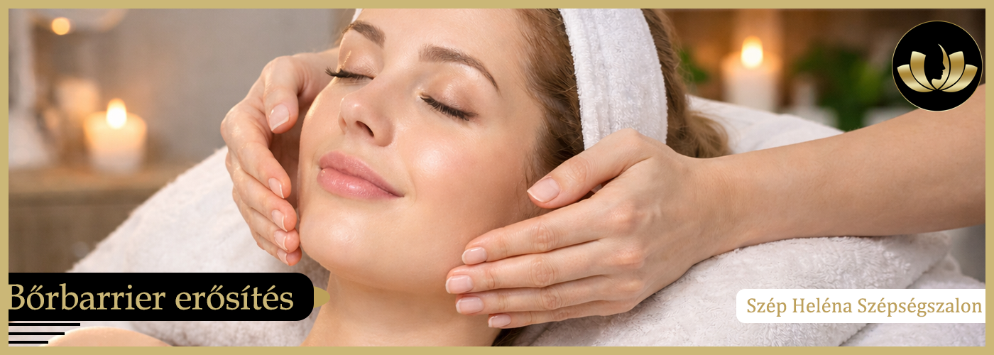 Bőrbarrier erősítése Szép Heléna Szépségszalon – téli bőrápoló kezelés természetes Schrammek kozmetikumokkal